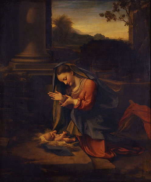 497px-Correggio_-_La_Vergine_che_adora_il_Bambino_-_Google_Art_Project