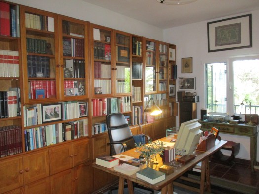 Casa de Saramago Lanzarote - escritório de Saramago