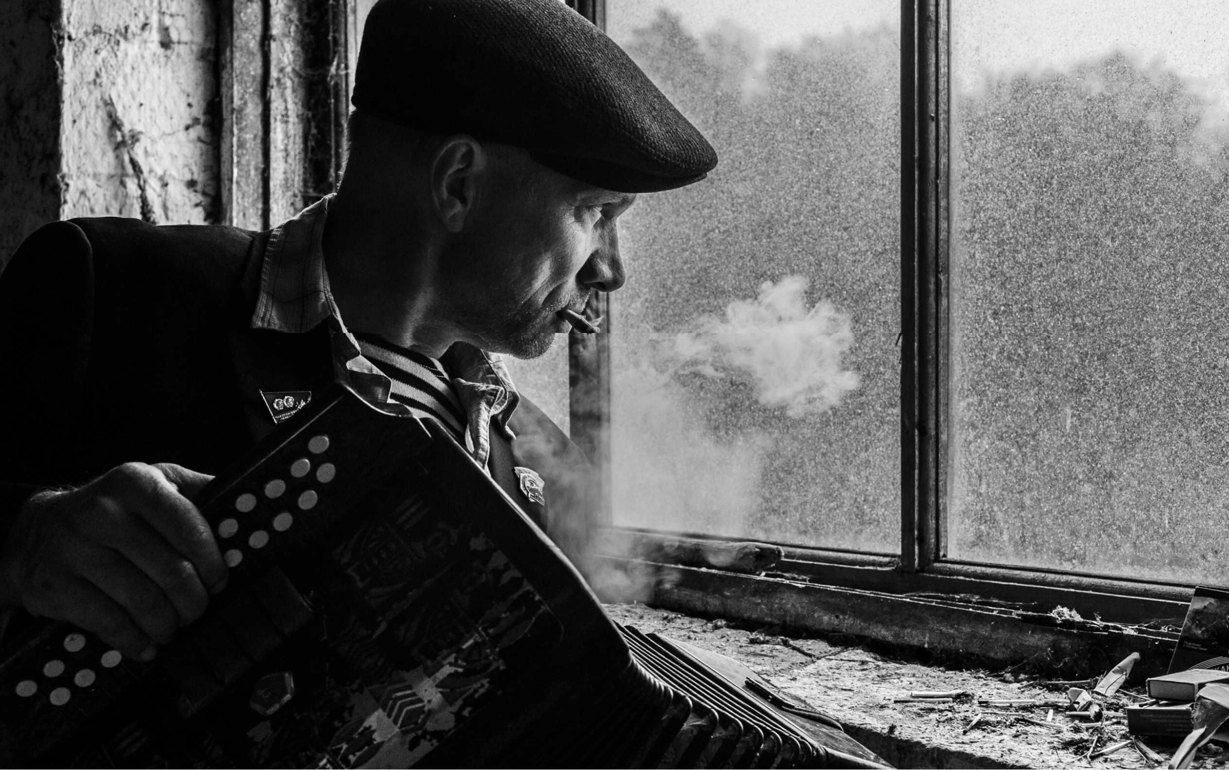 Viktor Cherkasov, acordeonista